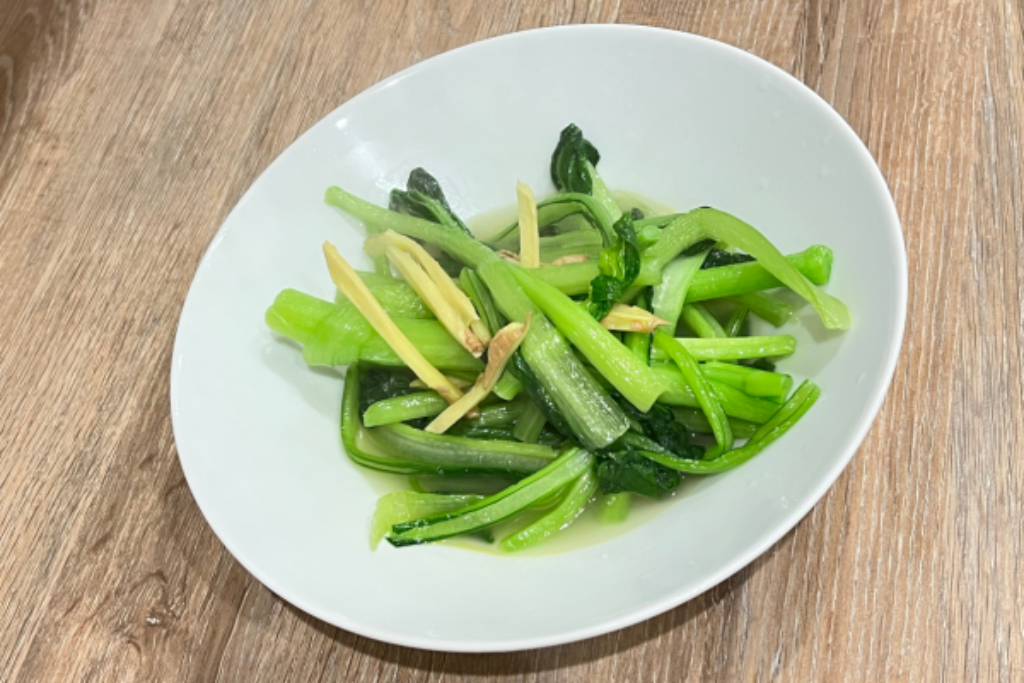 Ginger Stir-fried Choy Sum